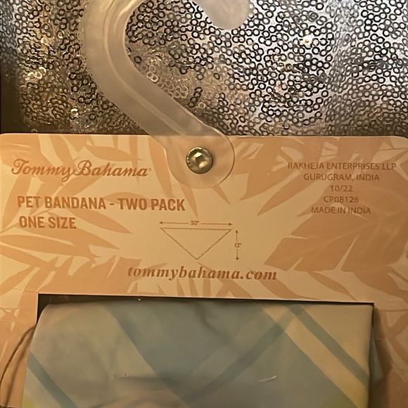 Tommy Bahama Pet Bandana NWT - Picture 4 of 4